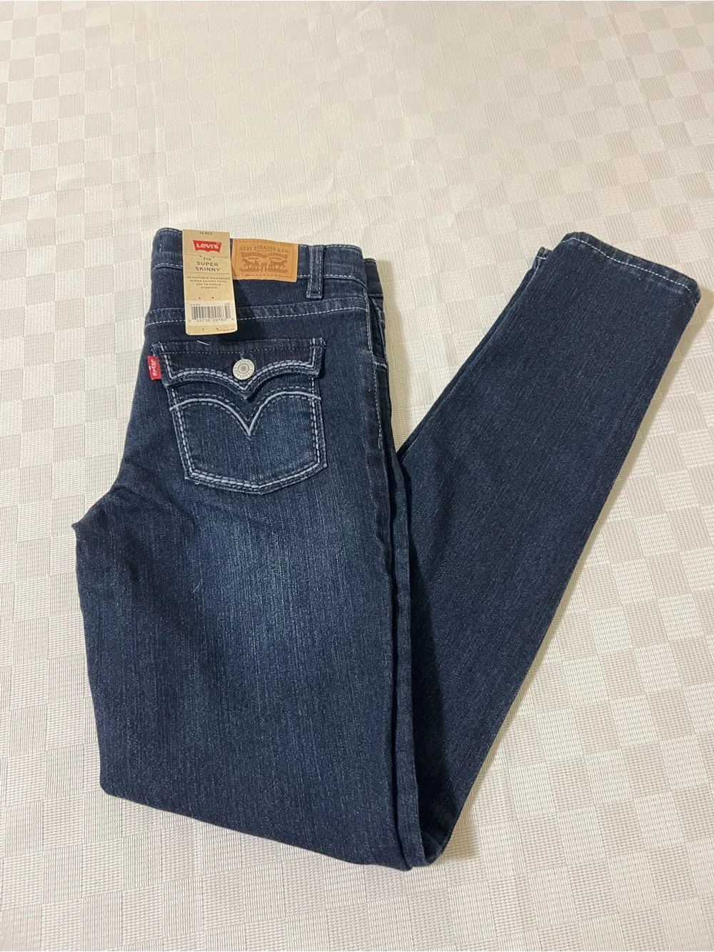 Levi's Dark Blue Skinny Jeans for Women